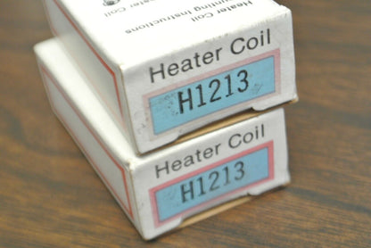 LOT of 2 / CUTLER-HAMMER H1213 THERMAL OVERLOAD HEATER / NEW SURPLUS