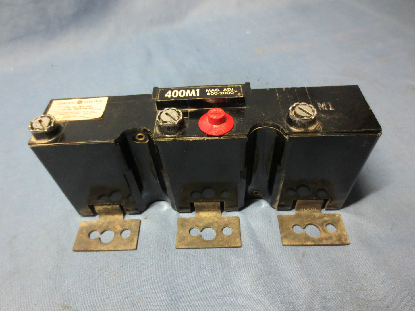 GENERAL ELECTRIC TYPE TJK TRIP UNIT 400 AMP MAG. TRIP ADJ. 600-2000A AC - 400M1