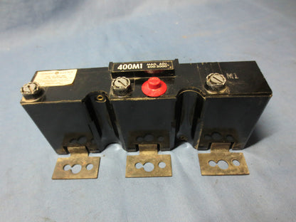 GENERAL ELECTRIC TYPE TJK TRIP UNIT 400 AMP MAG. TRIP ADJ. 600-2000A AC - 400M1