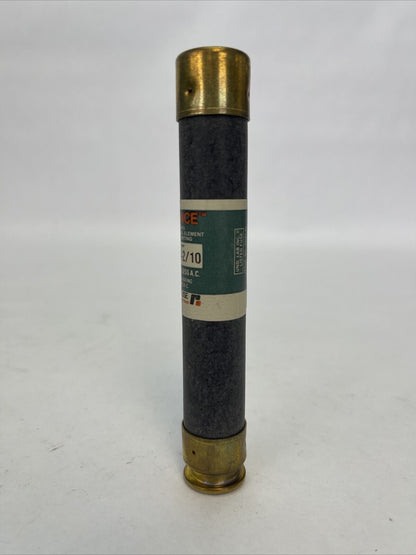 RELIANCE ECSR 3-2/10 CLASS RK5 TIME DELAY FUSE 600VAC 3-2/10AMP (BOX OF 10)
