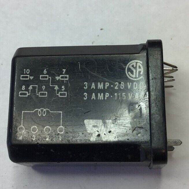 AMERICAN ZETTLER AZ2482-C07-4WLUS RELAY 3A 28VDC 115VAC