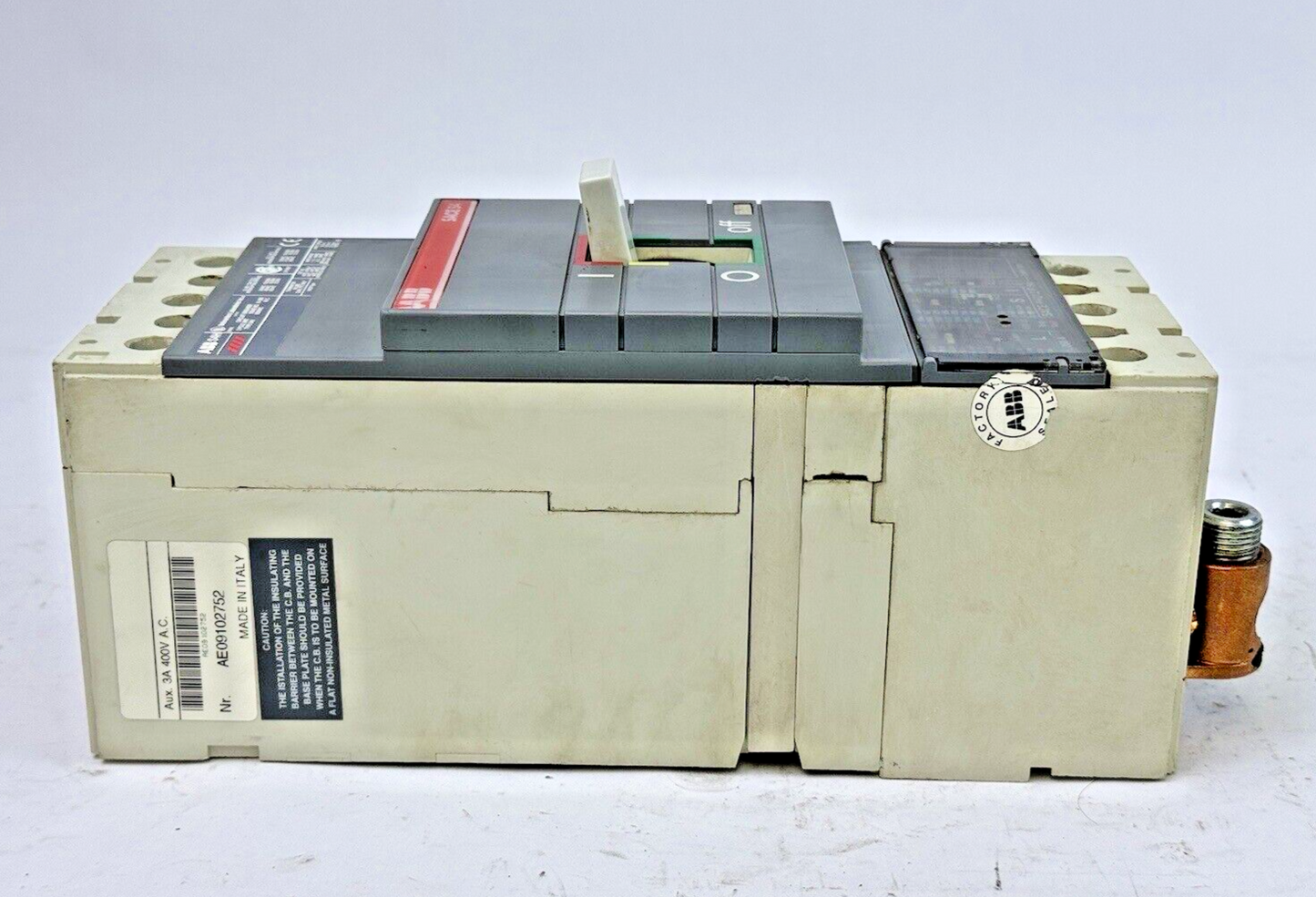 ABB - S4H - S4H-3P-250A - SACE 4 - CIRCUIT BREAKER - 250A/3 POLE/600VAC