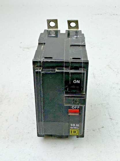 SQUARE D - QOB215 - BOLT-ON CIRCUIT BREAKER - 2 POLE/240VAC/15A/10kA