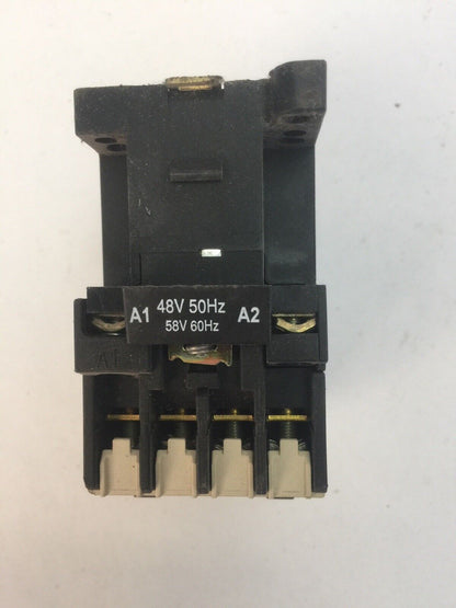 LOVATO BF9 CONTACTOR 600VAC 22AMP 7.5HP COIL 58V 60HZ 48V 50HZ