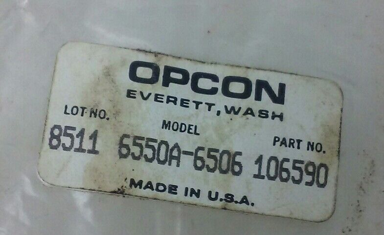 OPCON 6550A-6505 CABLE 106590 NEW GOOD CONDITION