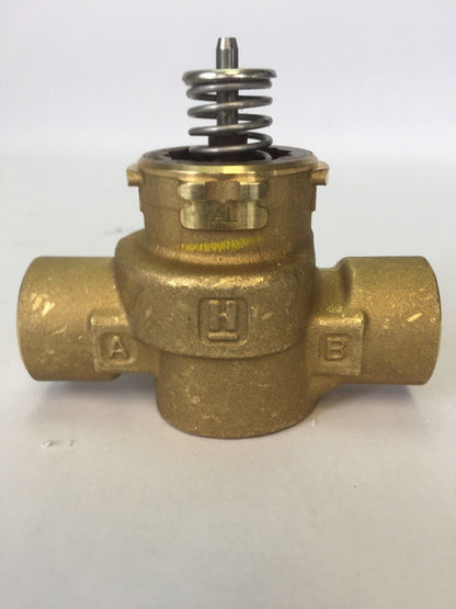 HONEYWELL VCZAL1100/E VALVE ASSEMBLY 2 WAY, 3/4" NPT CHARACTERIZED CARTRIDGE T65