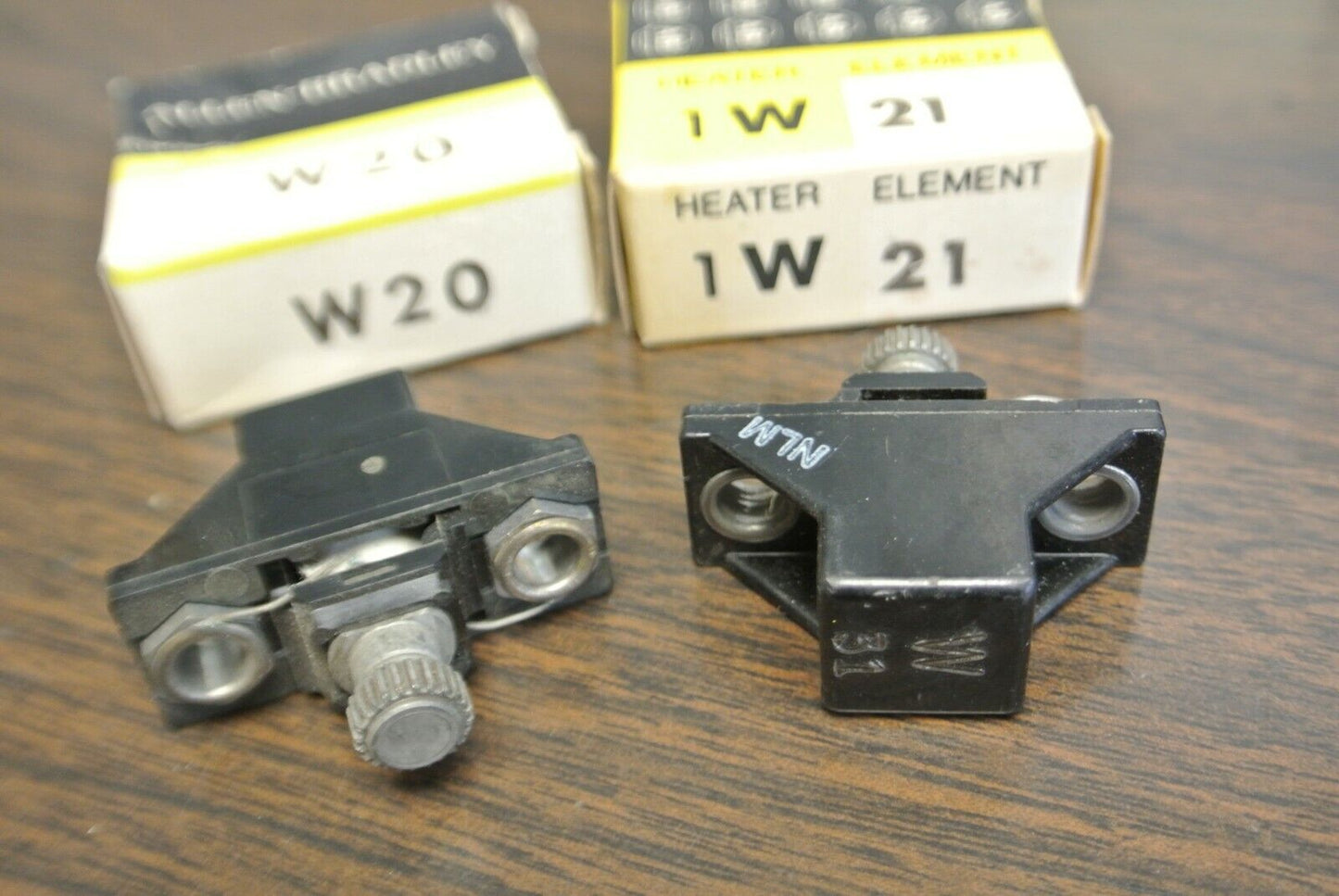 LOT of 4 ALLEN-BRADLEY THERMAL OVERLOAD HEATER ELEMENTS / W-series / LIST BELOW