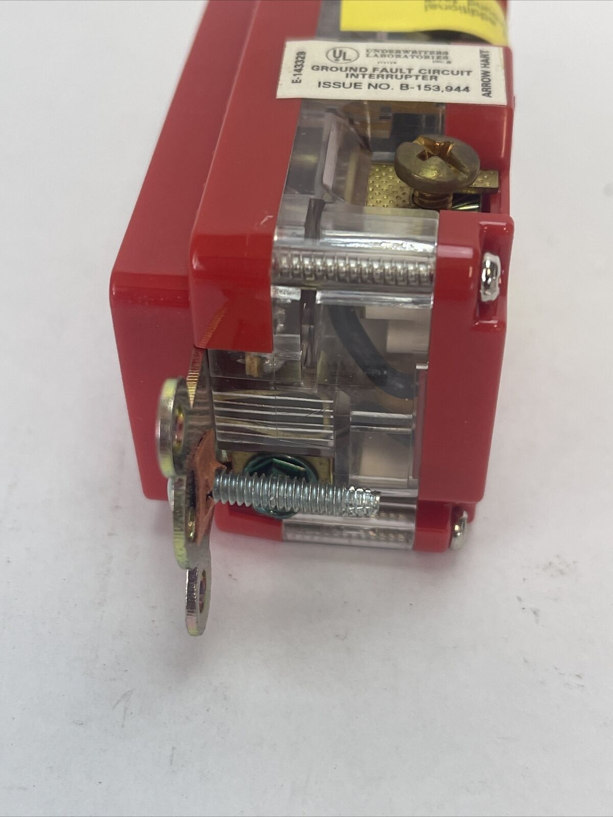 ARROW HART GF8200RED GFCI DUPLEX RECEPTACLE 15A 125V HOSPITAL GRADE