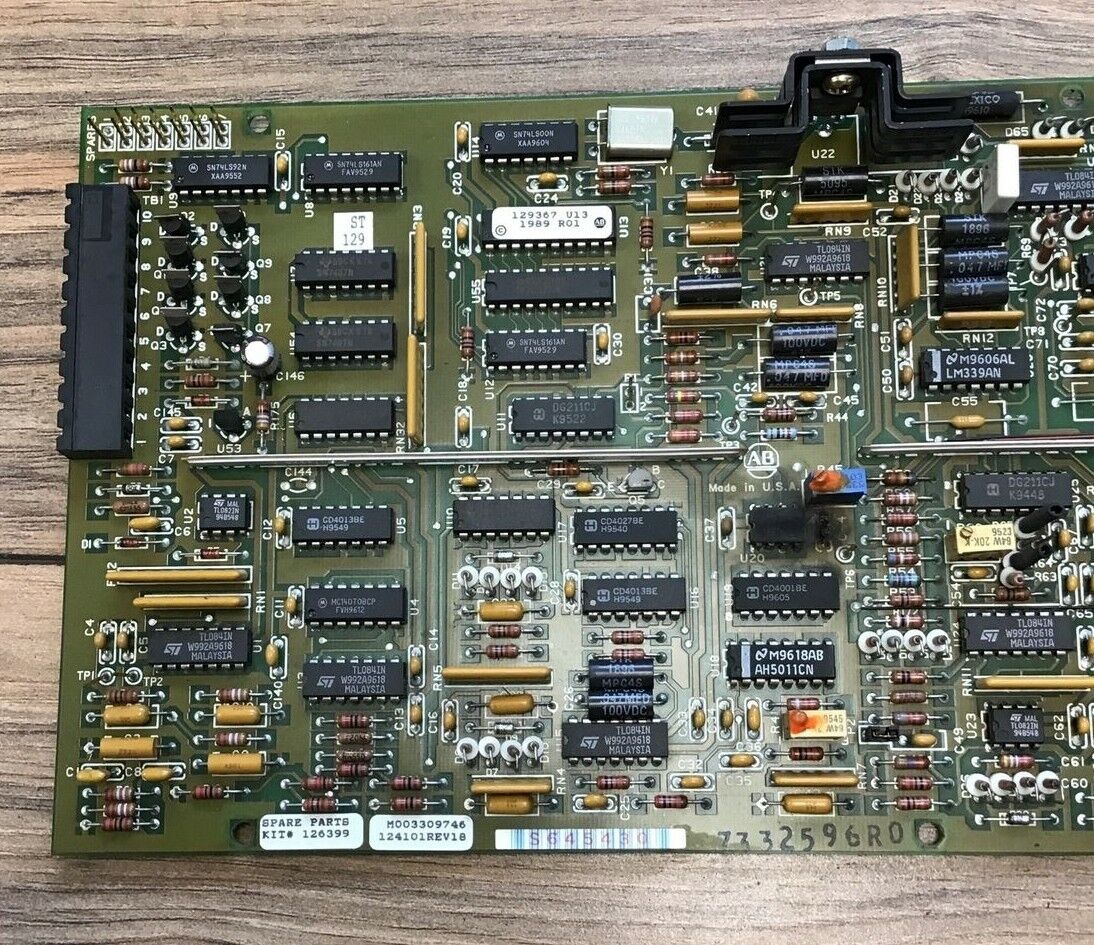 ALLEN BRADLEY 126399 SERVO CONTROL BOARD M00309764 1241REV18