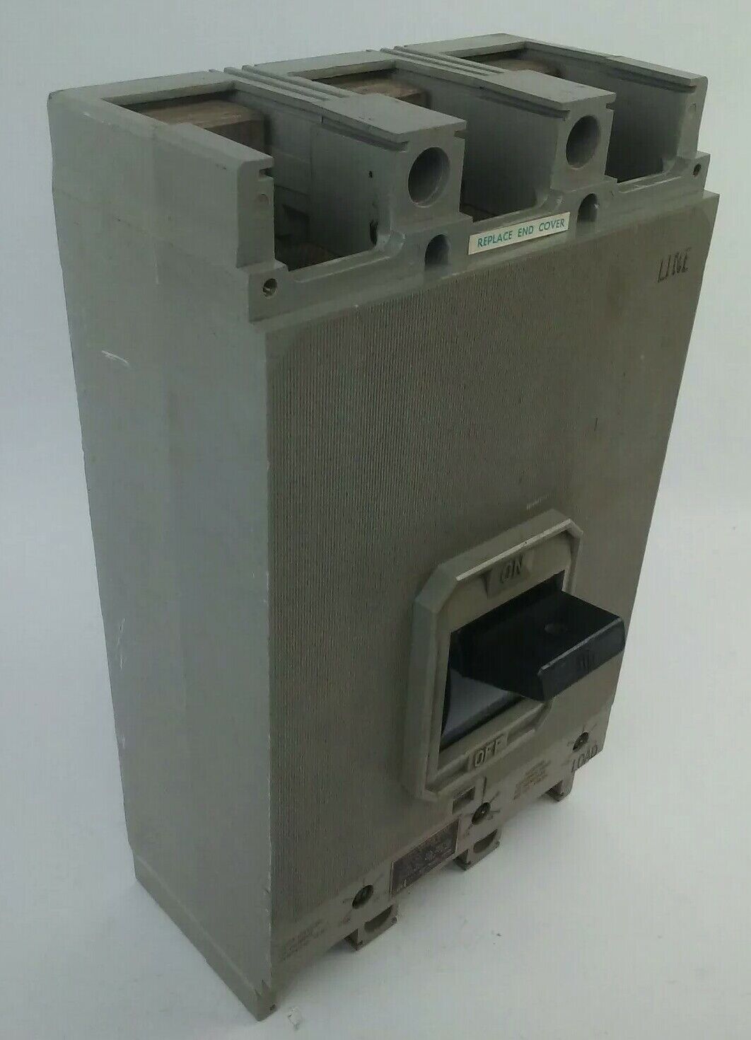 ITE CIRCUIT BREAKER HP3-F160 3P 800A TRIP 600VAC W/ HP3-T800 TRIP UNIT