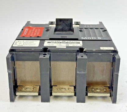 GE - TJJ436Y400 - MOLDED CASE SWITCH MOD 5 - 3 POLE/600VAC/400A