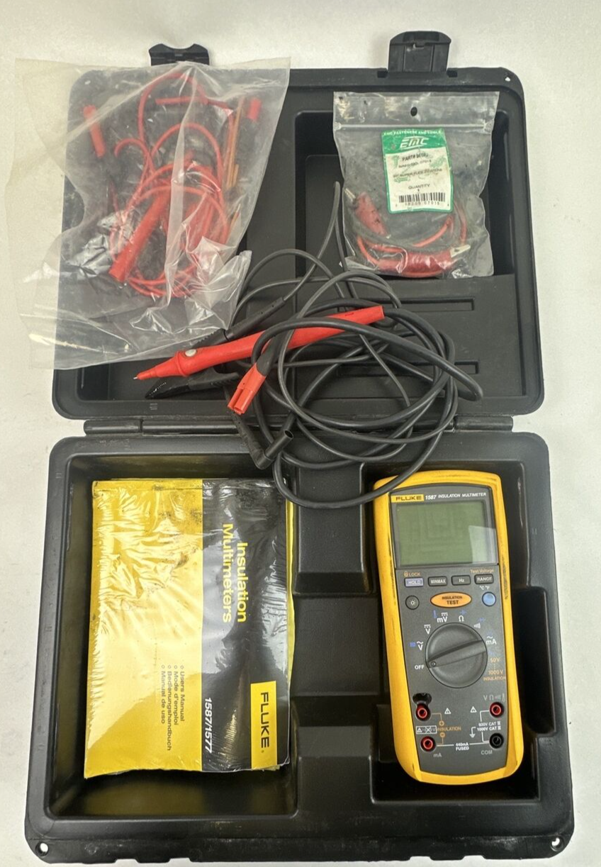 FLUKE 1587 INSULATION MULTIMETER