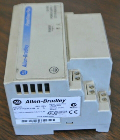 ALLEN-BRADLEY 2711P-RSACDIN POWER SUPPLY  24VDC 3A MAX OUTPUT SER.A REV.A