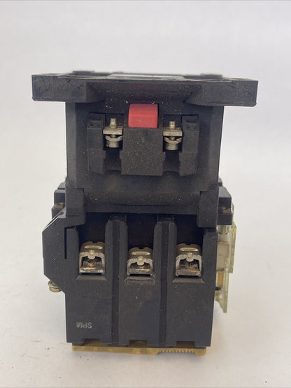 ALLEN BRADLEY 100-A60N*3 CONTACTOR SER C 60A 600VAC 50HP COIL120V 60HZ