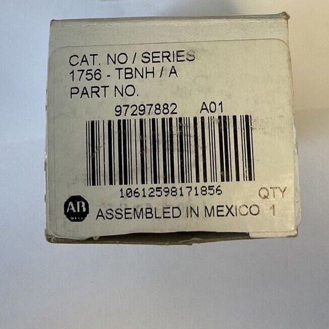ALLEN BRADLEY 1756-TBNH TERMINAL PLUG AND COVER