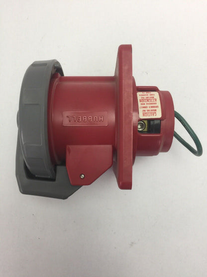 HUBBELL 560R7W PIN & SLEEVE RECEPTACLE 60A 277/480VAC