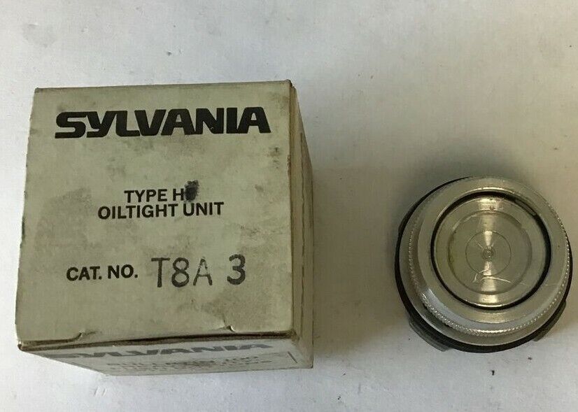 SYLVANIA T8A3 PUSHBUTTON OILTIGHT UNIT  ***LOTOF5***