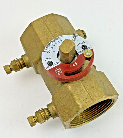 B&G / BELL & GOSSETT - 117105 - CB-2 CIRCUIT SETTER BALANCE VALVE, 2" (NPT)