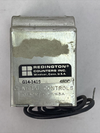 GENERAL CONTROLS G14-1415 REDINGTON COUNTER 48VDC