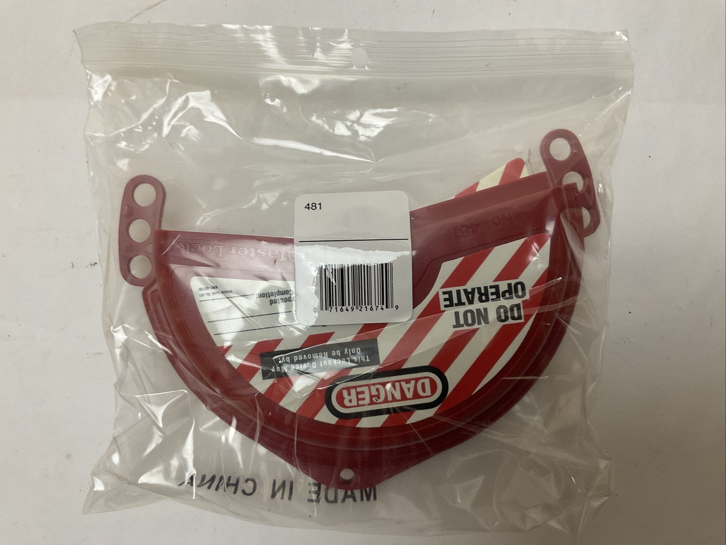 MASTER LOCK 481 ROTATING GATE VALVE LOCKOUT