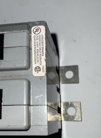 CUTLER HAMMER QBHGF2020 CIRCUIT BREAKER 120/240VAC 2POLE