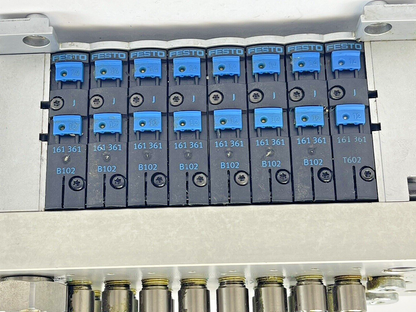 FESTO - CPV14-V1 - VALVE MANIFOLD-W/ PNEUM CONN & STACK PLATES, B102(8), T602(1)