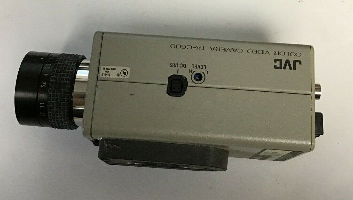 JVC TK-C600U COLOR VIDEO CAMERA 24VAC 60HZ 4W