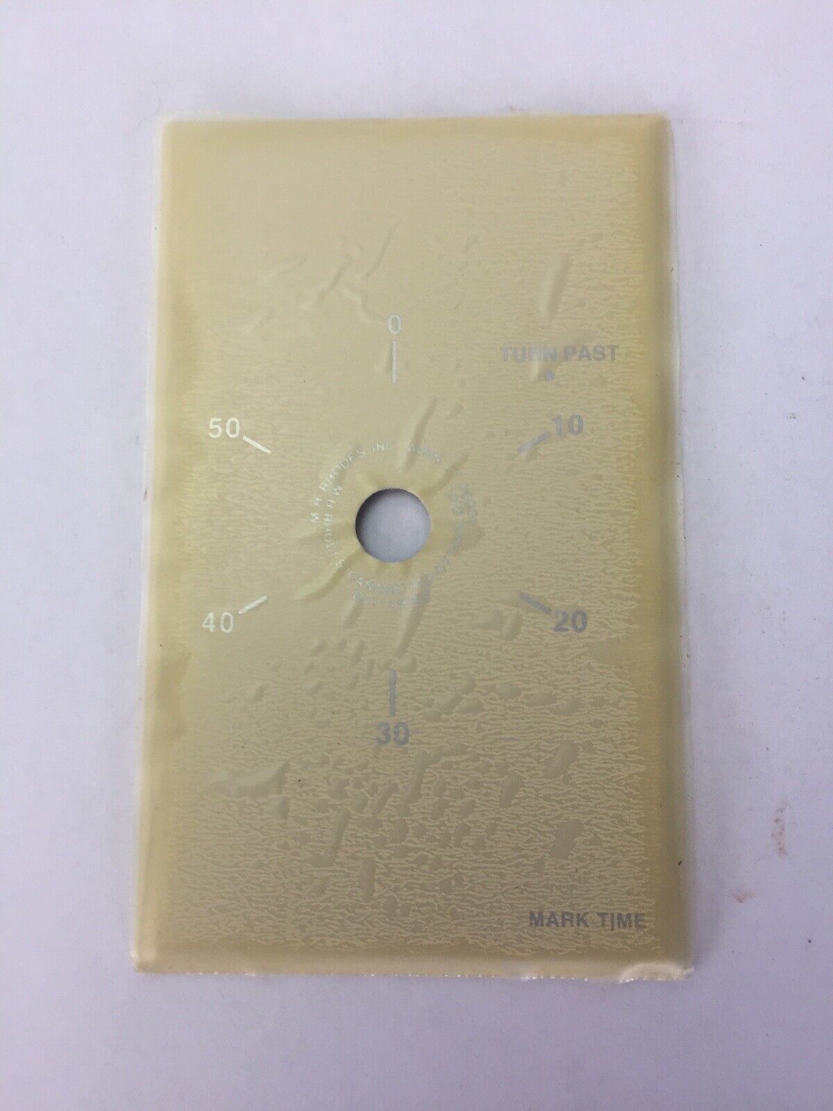 MARKTIME 90008 WALL BOX TIME SWITCH 60 MIN OFF TYPE WITHOUT HOLD 22A 125VAC 1HP