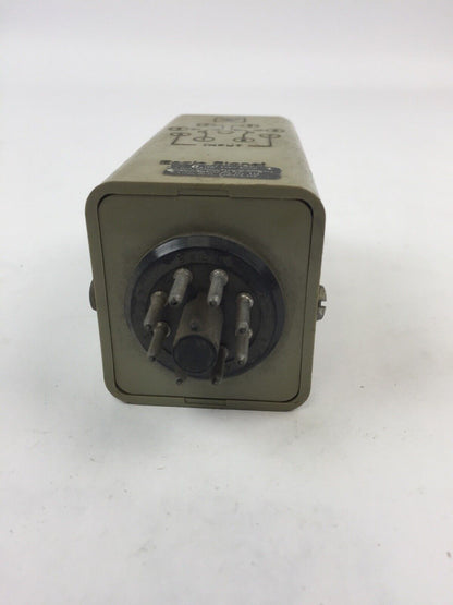GW EAGLE SIGNAL CG10A6 TIME DELAY RELAY 120V 60HZ 10 SECONDS