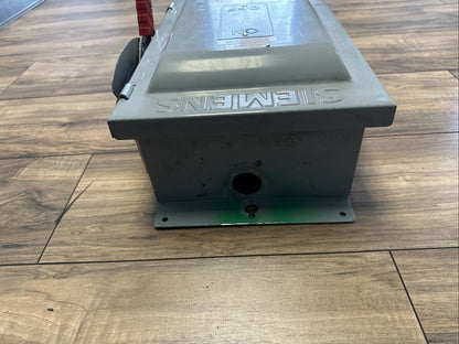 SIEMENS HNF362JCH NON-FUSIBLE HD SAFETY SWITCH TYPE 60A 600VAC 250VDC