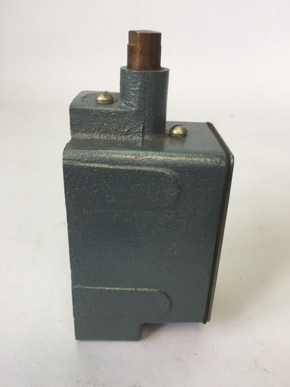 ALLEN BRADLEY 801-ASC12 LIMIT SWITCH PUSH TYPE 600V AC/DC NO-NC CONTACT