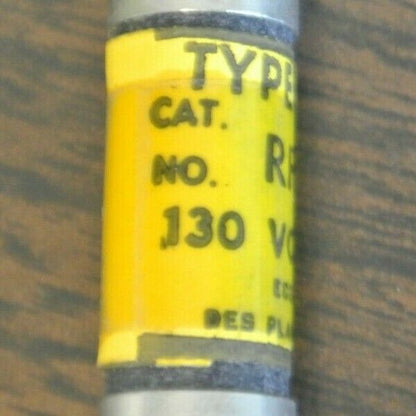 ECONOMY RFA30 TYPE RF FUSE / 30A / 130V / NEW SURPLUS / EACH