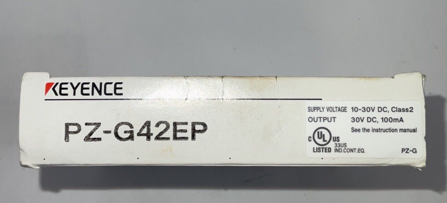 KEYENCE PZ-G42EP SENSOR CONNECTION CORD 10-30VDC 100MA