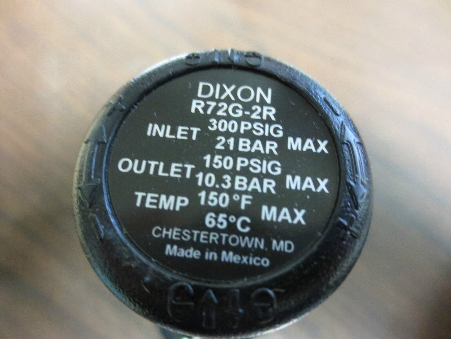 DIXON R72G-2R 1/4" PRESSURE REGULATOR - NEW SURPLUS - NO GAUGE