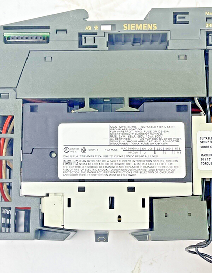 SIEMENS - 3RK1301-1HB00-0AA2/ 3RV1011-1HA10/ 3RH1911-1AA01/ 3RK 1903-2AA00