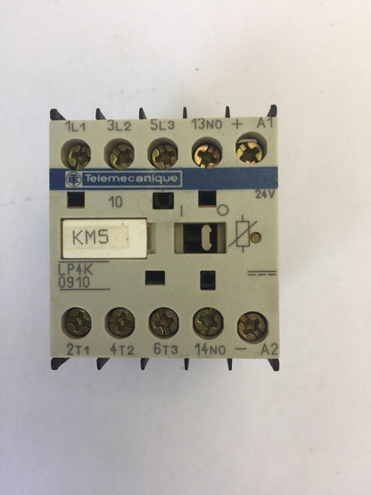 TELEMECANIQUE LP4K0910 CONTACTOR 600VAC 20A 5HP