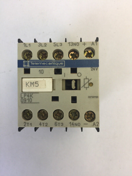 TELEMECANIQUE LP4K0910 CONTACTOR 600VAC 20A 5HP