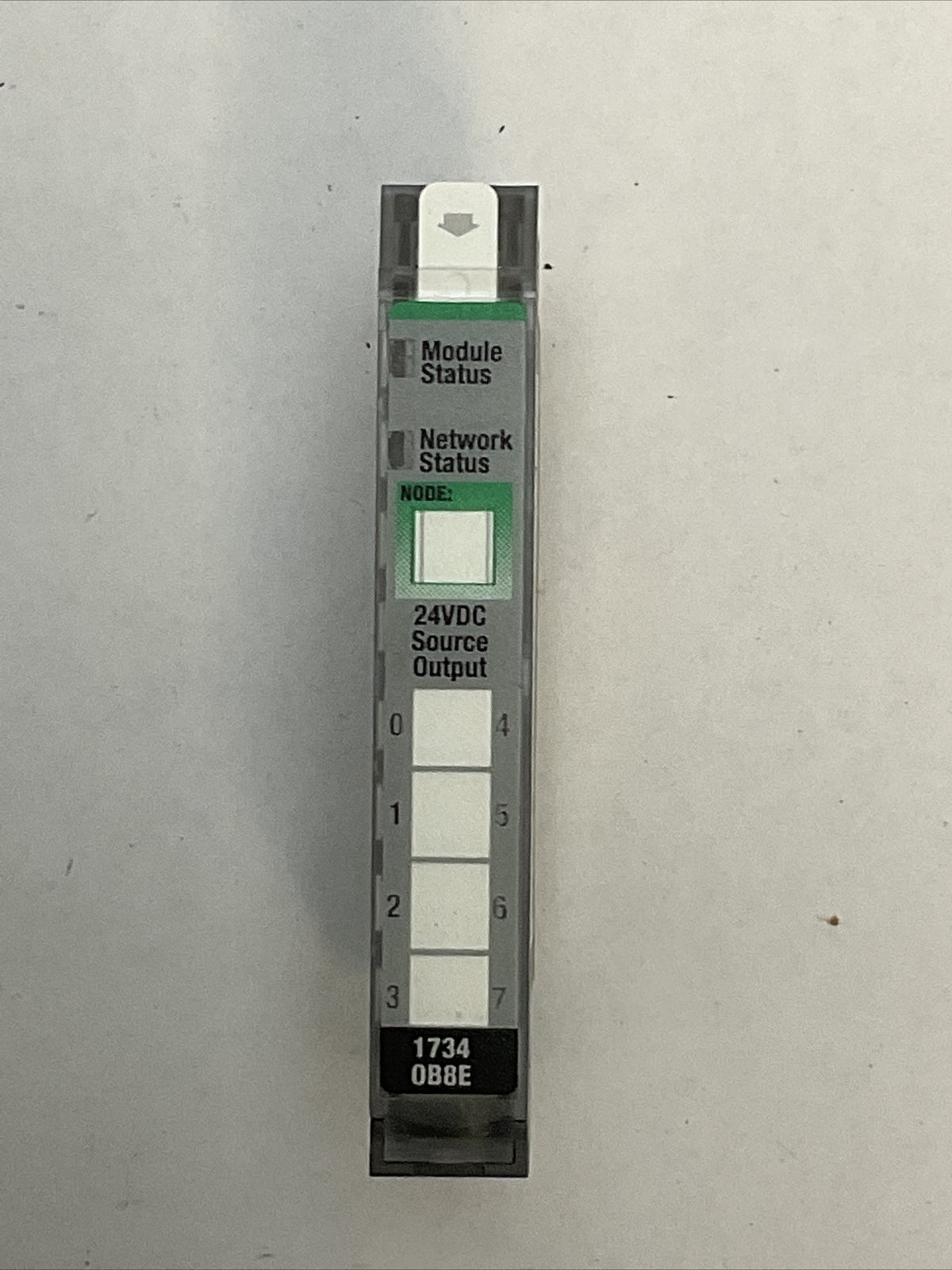 ALLEN BRADLEY 1734-OB8E OUTPUT MODULE SER C FW 3.022