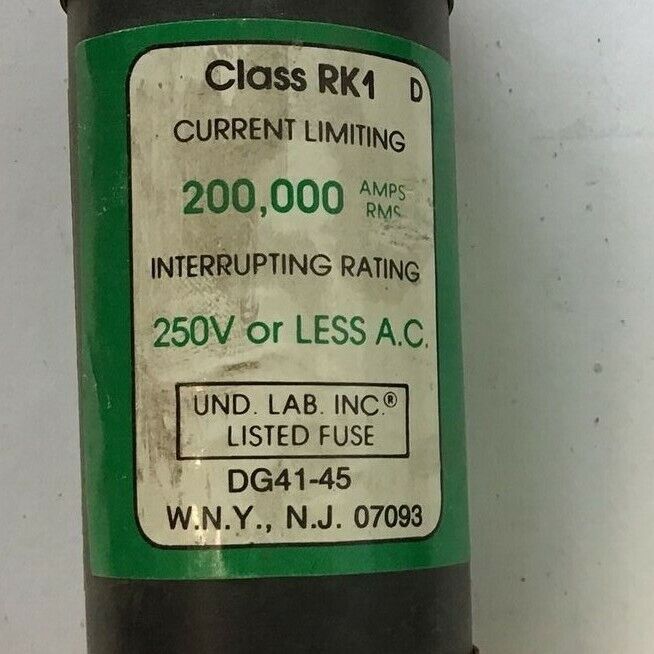 CEFCO LON-RK 150 LO-IP FUSE 150A TIME DELAY DUAL ELEMENT 250VAC CLASS RK1