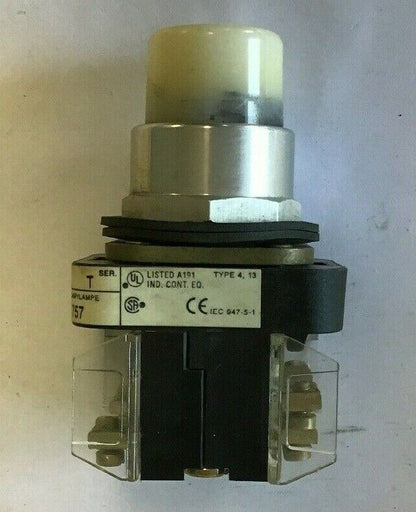 ALLEN BRADLEY 800T-QB24 24VWHITE PUSH BUTTON SER.T**(LOTOF3)**