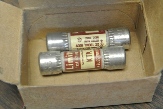 LOT of 2 / BUSS KTK-7 LIMITRON FUSE / 7A / 600V / NEW SURPLUS