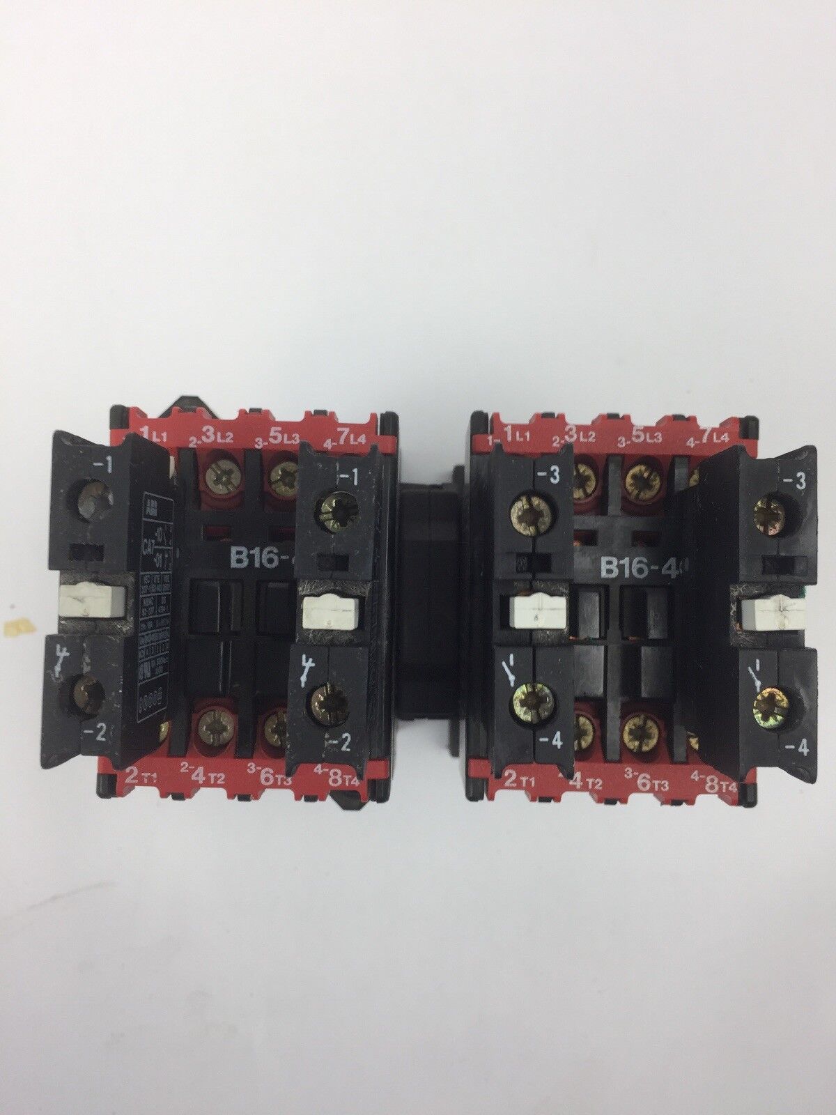 ABB B16-40-00 CONTACTOR 600V 21A COIL 120V 60HZ 110V 50HZ CA7-10-01