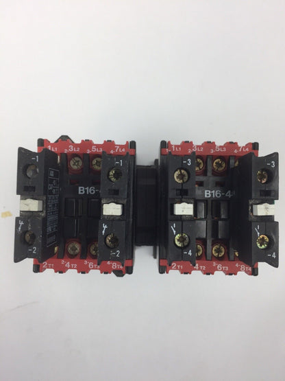 ABB B16-40-00 CONTACTOR 600V 21A COIL 120V 60HZ 110V 50HZ CA7-10-01