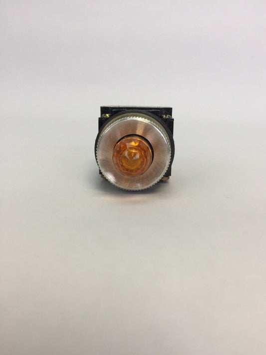 GE CR104D432 MIN OILTIGHT IND LIGHT AMBER COLOR CAP 120V 60/50HZ