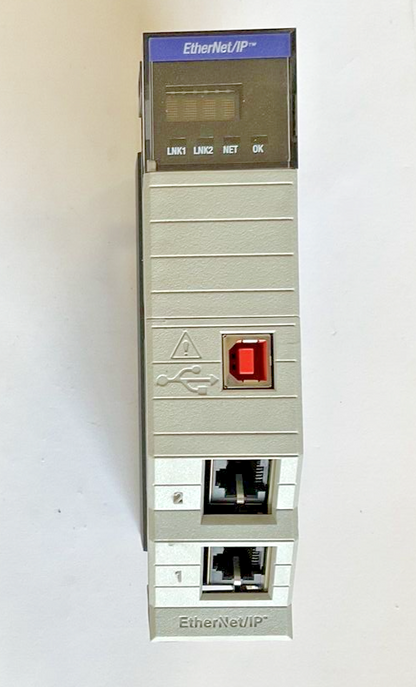 ALLEN BRADLEY 1756-EN2TR HI-CAP ENET/IP MODULE SER.C FW10.007 1A 5.1VDC