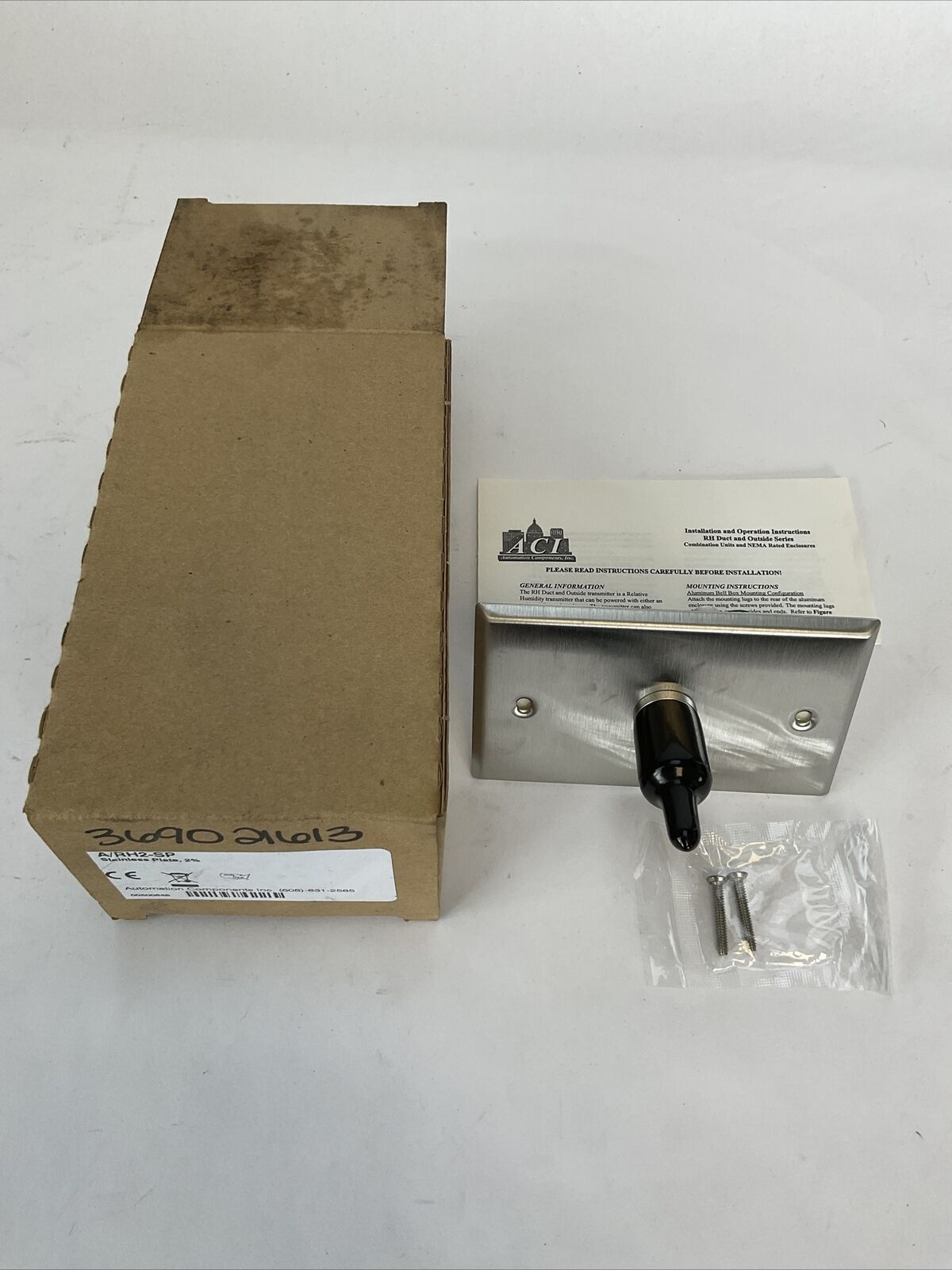 AUTOMATION COMPONENTS, INC A/RH2-SP STAINLESS PLATE