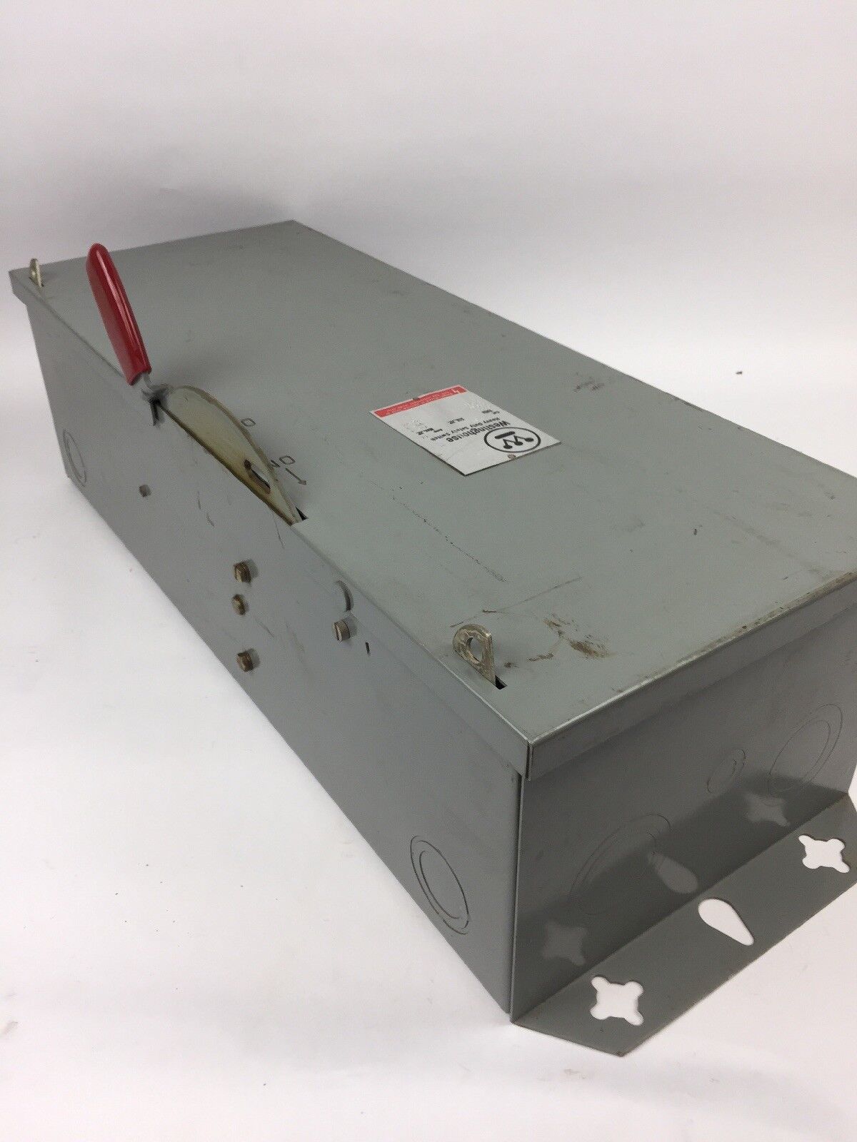 WESTINGHOUSE HUN363 HEAVY DUTY SAFETY SWITCH 100 AMP 600 VAC