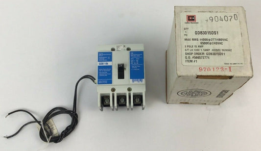 WESTINGHOUSE GDB3015DS1 3POLE 15A 14000@277/480VAC 65000@240VAC (GDB3015D)