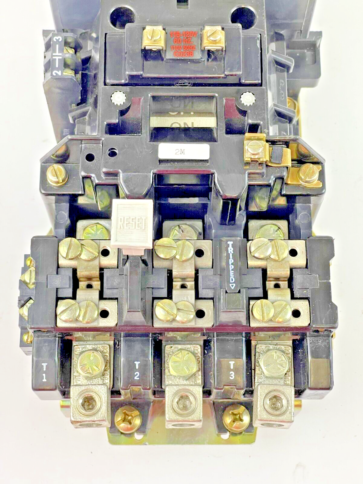 ALLEN BRADLEY -509-DOD SER. A- MOTOR STARTER - 90 AMP, 3-5 POLE, NEMA SIZE 3