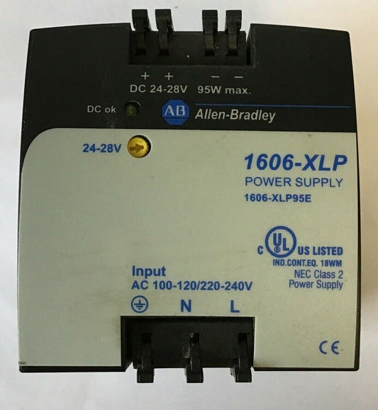 ALLEN BRADLEY 1606-XLP95E POWER SUPPLY SER.A AC100-120/220-240V 50-60HZ 95W